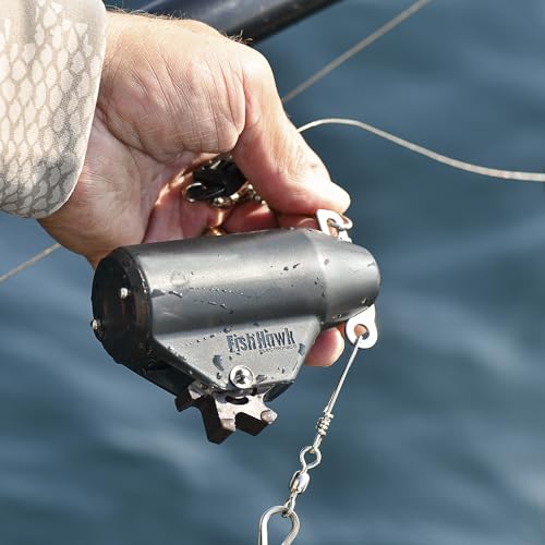 Image of Fish Hawk Lithium Pro Probe - Measures Speed and Water Temperature from The Probe - Bult-in Rechargable Lithium Polymer Battery - Fishing, Trolling, Downriggers, and Boats