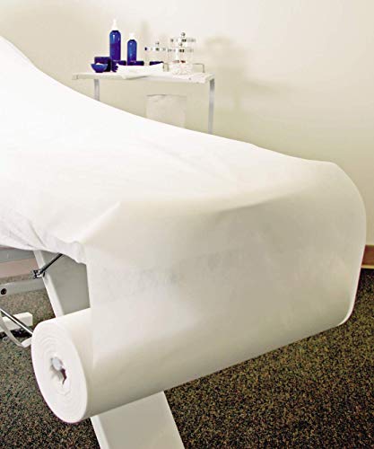 1 Beauty-Spa-Medical Disposable Perforated Bed Roll, Non-Woven Exam Bed Cover, 55 Sheets, 24"X330' Thick 35 Gsm, Massage Bed Sheets, Table Covers For Massage, Facial, Lash, Wax, Micro-Needle By Rsl89 #TOP2