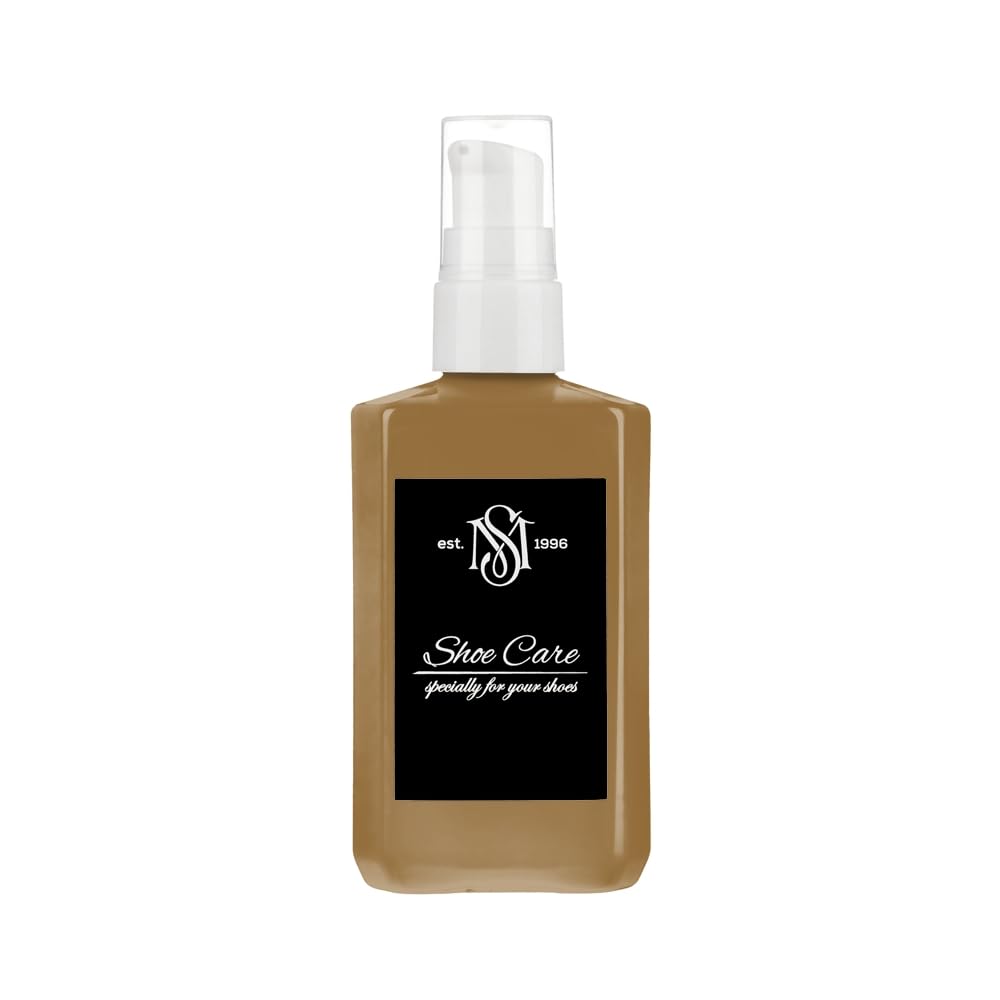 Bálsamo de cuero - NCS S 5030-Y20R marrón oscuro - Acondicionador suavizante de zapatos y revitalizador de color para artículos de cuero suaves - 100.5 ml