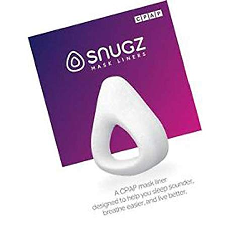 Snugz Mask Liners: Machine Washable Machine Washable, One-Size-Fits-Most CPAP Mask Liners, Pack of