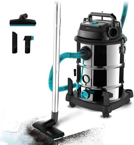Cecotec Aspirador de Sólidos y Líquidos de 30 L Conga Rockstar We...