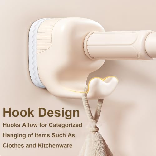 Barre rideau extensible sans percer pour douche et dressing 310cm