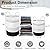 2 Pack Large Tall Rope Laundry Baskets, Cotton Laundry Hamper, Dirty Clothes Hampers Woven Basket, Blanket Basket Storage for Living Room, Dirty Clothes Baskets for Bedroom, Baby Room, 58L&28L Black