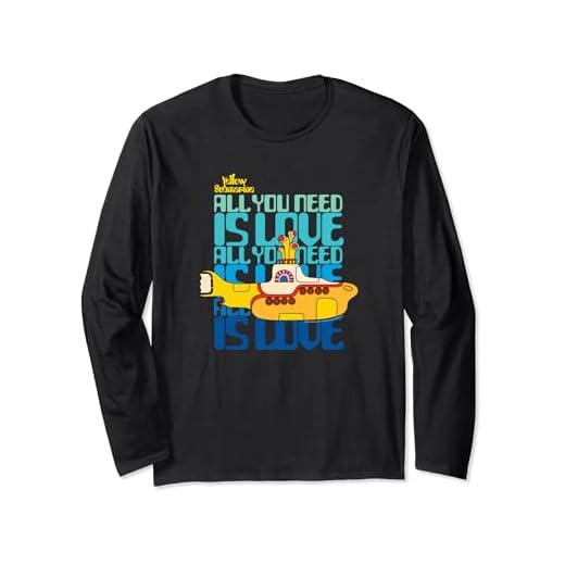 Los Beatles - Todo lo que necesitas es amor Manga Larga