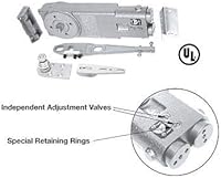 Vista 2 de CRL - CRL8162S - Paquete de hardware de carga lateral de 90 grados sin retención abierta oculta más cerca con paquete de hardware de carga lateral