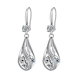 猫 ローズ リボン キー 樹脂 ノンホールピアス 秘密のねこ鍵 イヤリング Caqnni イヤリング メンズ かっこいい レディース 人気 痛くない ピアスみたいな かわいい 揺れる ピアス ゆれる おしゃれ 女性 クリスマス プレゼント バレンタインデー 誕生日プレゼント（Free Size/白）