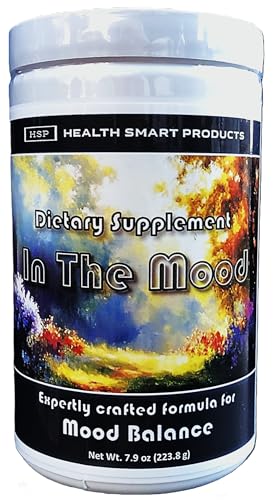 in The Mood - Magnesium Glycinate Ashwagandha Glycine L-Theanine GABA Stress Management Mood and Nighttime Support 30 Servings