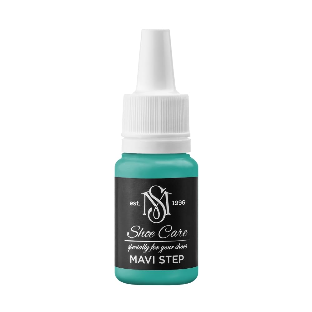 Peinture cuir MAVI STEP NCS S 3040-B70G pour sneakers et sacs