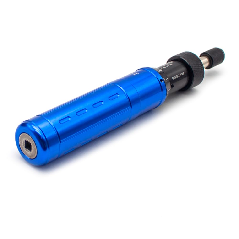 Toplionace Juego de Destornilladores Dinamométricos Preajustados con Liberación Automática, Llave Dinamométrica de Precisión para Un Apriete Antideslizante y Medición de Fuerza.