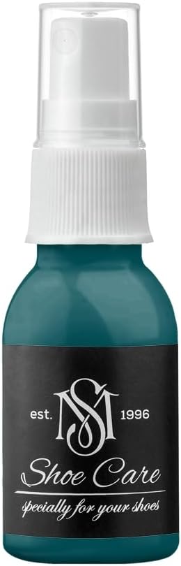 Nutritive Leather Spray - NCS S 5540-B20G Near Black Teal Navy - Deep Conditioning & Shoe Color Restoration for Smooth Leather by MAVI STEP - 1.70 fl oz / 50 ml