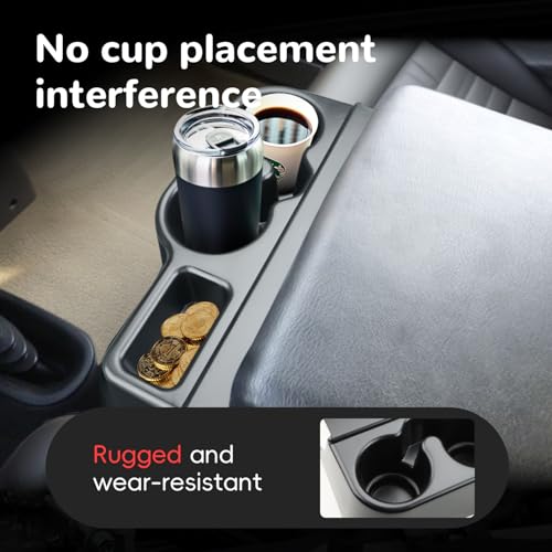 Inserto para portavasos de consola para Dodge Ram 1999-2001 miniatura 4