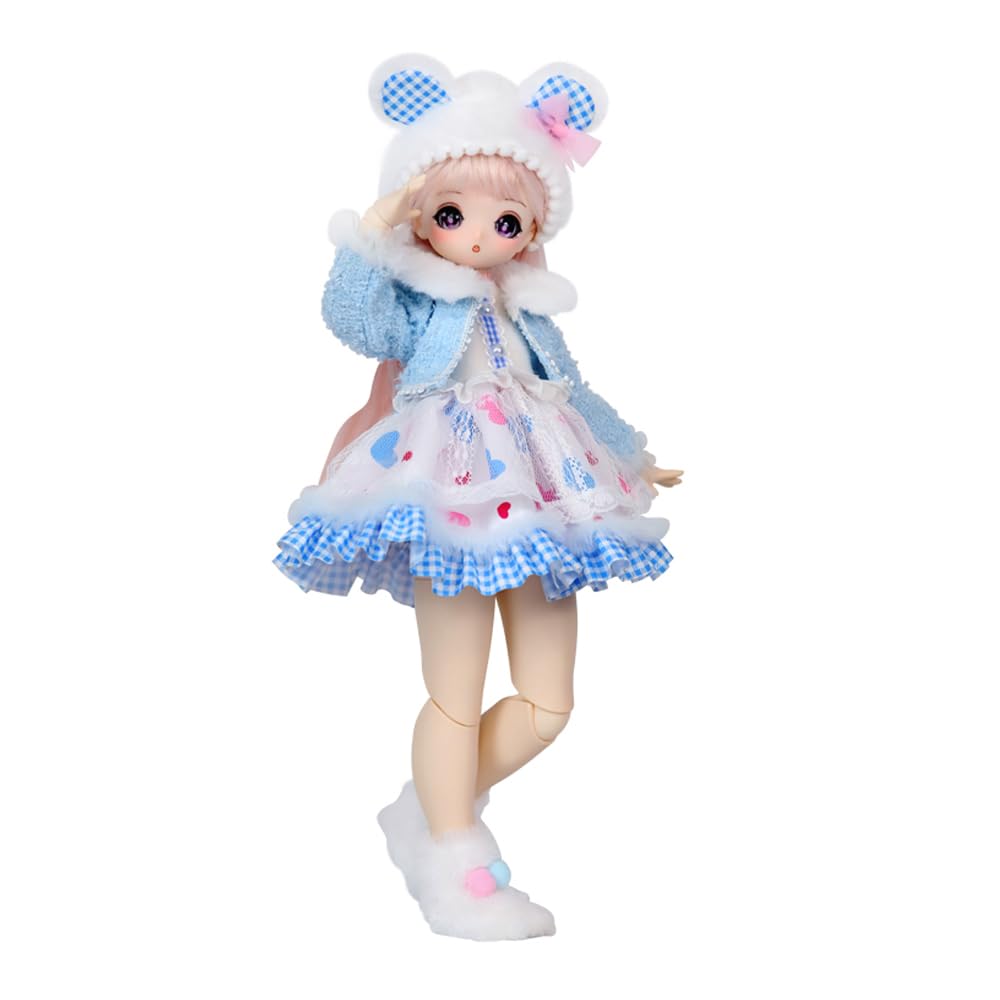 Amazon.co.jp: Meeler BJDドール フルセット1/4 女の子 40cm 球体関節