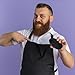 Retoo Cepillo para barba Cepillo de cerdas veganas de madera negra para el cuidado diario de la barba Cepillo ovalado para barba Cepillo para barba de madera Idea de regalo perfecta para hombres Imagen de Retoo Cepillo para barba Cepillo de cerdas veganas de madera negra para el cuidado diario de la barba Cepillo ovalado para barba Cepillo para barba de madera Idea de regalo perfecta para hombres