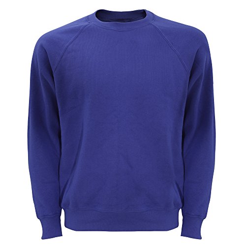 Fruit of the Loom Herren Sweatshirt Gr. L (Herstellergröße: Large) Violett - Violett