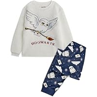 Harry Potter Conjunto de pijama para niños | Hogwarts Hedwig Top