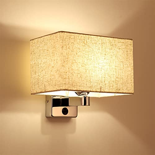 Applique de chambre moderne pour lire sans éblouir avec commande sur base