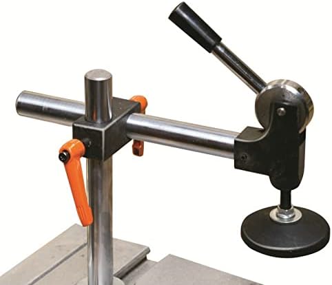 VIGAN Adjustable Horizontal Toggle Clamps, Clamp Hold Down, Woodworking, Precision Table, Panel Saw, DIY Tool, Silver, 29CM X 24CM (11.4" X 9.44")