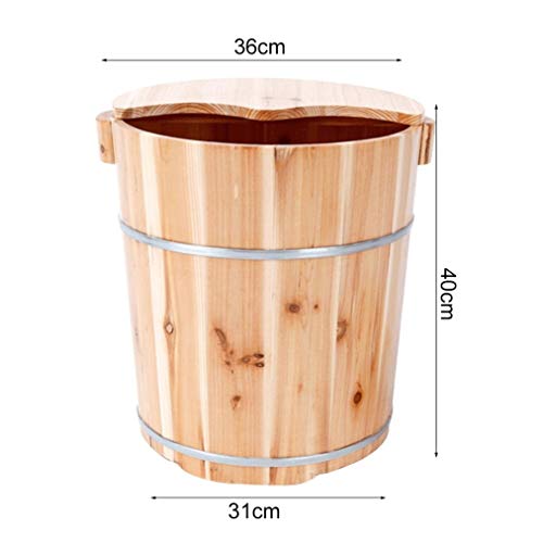 Cubeta de Madera para Sauna y Spa para Pies miniatura 3