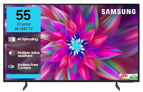 Samsung 138 cm (55 inches) Crystal 4K Vista Pro Ultra HD Smart LE...