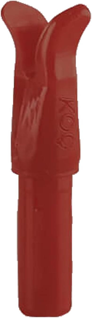 50 Pack Koc Nock for Horseback Archery Arrow Nock ID 6.2mm/.244" Plastic Insert Nocks Speed Shooting Arrows