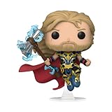 thor funko pop La figura mide 9 cm y viene en una caja de exhibición de ventana