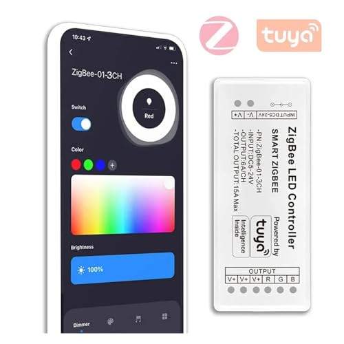 Contrôleur LED Smart Life 1-5CH hub passerelle compatible ruban dimmable RGB RGBW RGBCCT