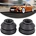 Ball Joint Rubber Boot Cover, Suspension Dust Cover for Car Steering 2 Pack, Black Rubber Replacement with 18mm 40mm Size, Fits Most Vehicles