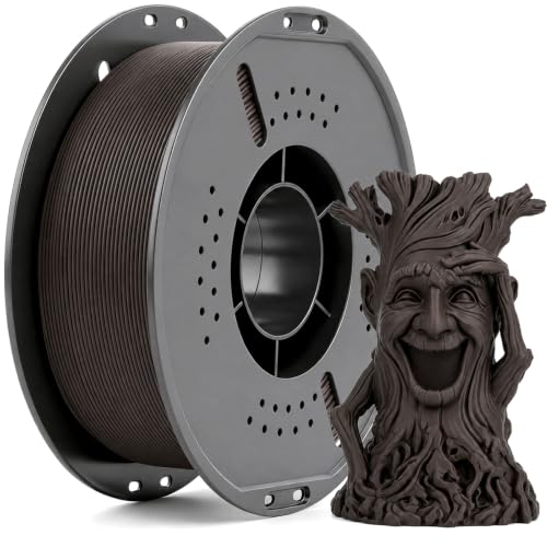 VEOEOV Matte PLA 3D Printer Filament 1.75 mm Walnut 1 kg