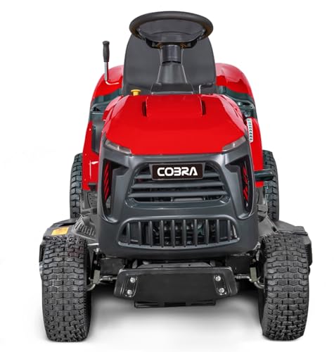 Cobra LT86HRL Ride-On Lawn Mower, 86 cm Cutting Width, Garden Tractor, Red - Image 2