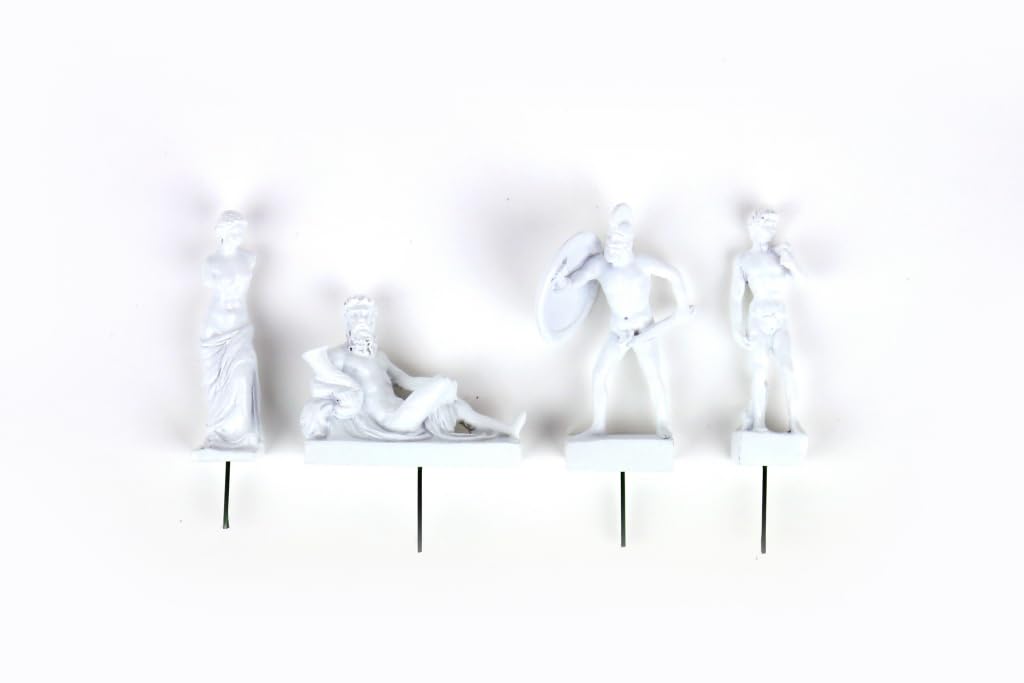 Gift Republic 4-Pack Plant Pot Statues Markers