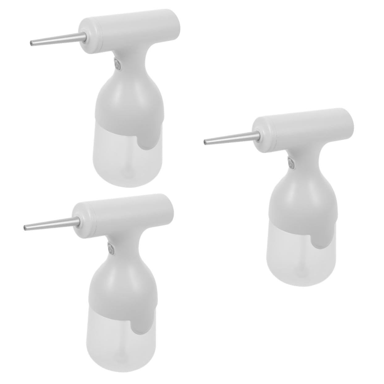 Ipetboom 3juegos Máquina De Espuma Eléctrica Para Limpiador Facial y Gel De Ducha Dispositivo De Burbujas Multifuncional Para Baño Herramienta De Limpieza y Estilosa