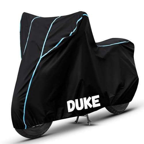 Image of Bike Cover for Duke 100% Waterproof, Dustproof & Scratch Resistant| Fully Bottom Elastic UV Resistant Heavy Duty Body Cover | All Weather Outdoor Use