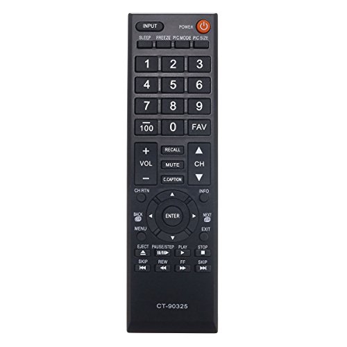 Deha CT-90325 Remote Control for Toshiba CT-90325 TV Remote Control (75014374)(75022871)