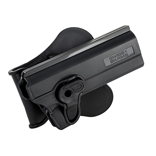 Swiss Arms Polymer Holster for 1911 Series Colt, Black, One Size