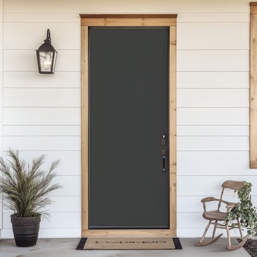 3D Door Sticker Texture Black Total Abstract New Stucco Concrete