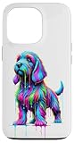 Photo Gallery dripping paint art petit basset griffon vendéen pbgv custodia per iphone 13 pro Photo Gallery dripping paint art petit basset griffon vendéen pbgv custodia per iphone 13 pro