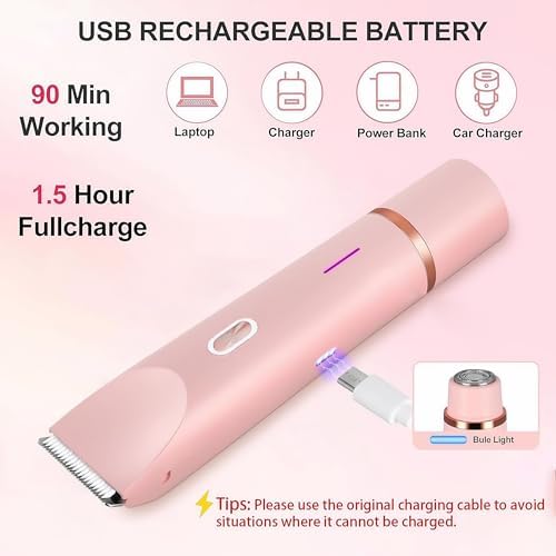 Electric Shaver for Women — close-up of materials and construction quality