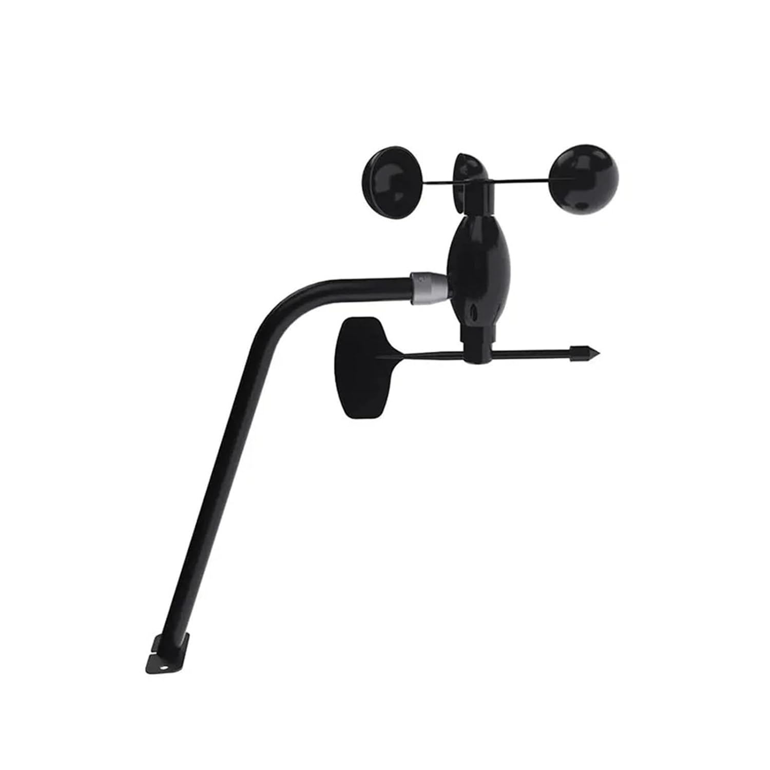 0-30m/s Polycarbon Wind Speed and Direction Sensor, Agricultural Environment Measurement Transmitter 360 ° Weather Station(Style C RS485)