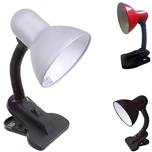 Luminaria De Mesa Presilha Articulavel Com Garra Bivolt Sala Trabalho Escritorio Abajur (ZEM-31501)