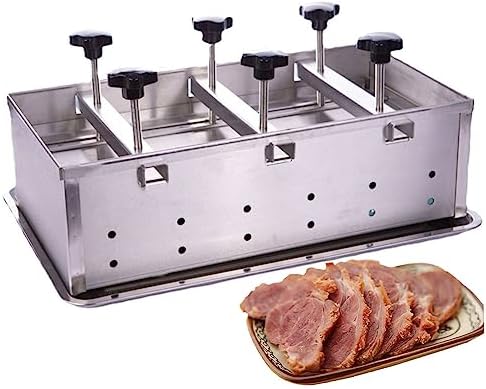 Stainless Steel Burger Press Mould for Perfect Patties & Stuffed Foods, Twin-Screw Press, Ideal for BBQ & Grilling Enthusiasts, Durable Meat Press Tool