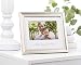 Lil Peach I Love My Grandpa Keepsake Frame, Baby Keepsake Picture, Grandfather Gifts, Father's Day, 4" x 6" Photo Frame, Silver