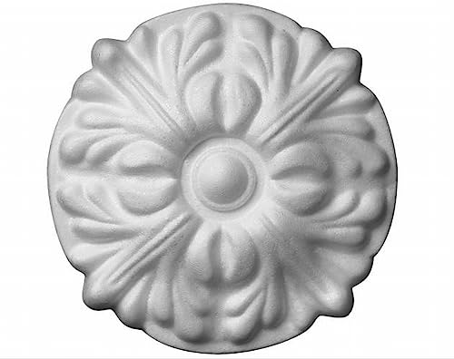 4x Decosa 3D Wandtattoo 'Fleurie' Wandsticker, Wanddekoration, Polystyrol...