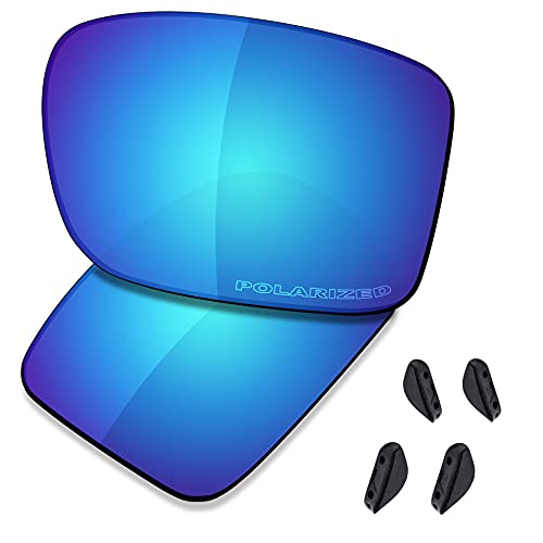 Image of SAUCER Premium Replacement Lenses & Nosepads for Oakley Double Edge OO9380-66mm Sunglasses