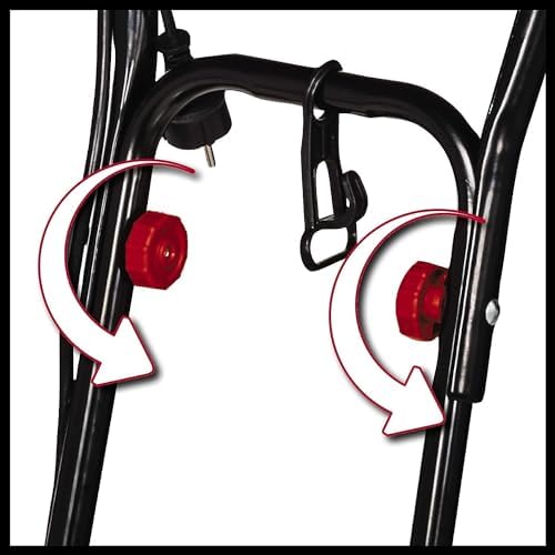 Bild 5 - Einhell Elektro-Bodenhacke GC-RT 1545 M (1500 W, 22 cm Arbeitstiefe, 45 cm Arbeitsbreite, 2-Punkt-Sicherheitsschalter, Überlastkupplung, klappbarer Führungsholm, robuste Hackmesser)