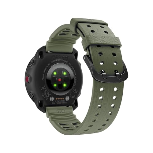 [�����ȓX] 22 mm�ėp�_�u���s���o�b�N���V���J�Q���x���g�ɓK��Garmin Forerunner 255/265/Venu 3 Venu 2 Vivoactive 4��փo���h(Army Green)