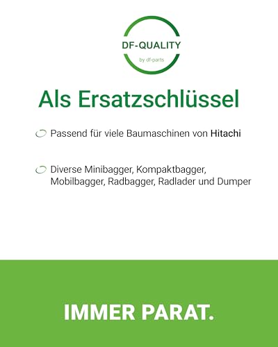 Schlüssel H800 Universalschlüssel 800 Baumaschinenschlüssel für Hitachi (2)