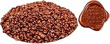 UDIG Perlensiegellack Kupfer Nr. 876-500 g, Siegellack Granulat metallic kupfer für brechende Siegel