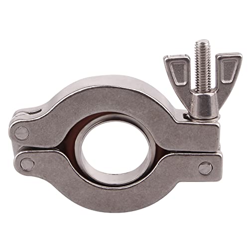 Image of DERNORD Wing Nut Clamp Flange Quick Clamp Stainless Steel 304 with Centering O-Ring (KF-25)