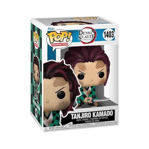 Funko Pop! Animation: Demon Slayer - Tanjiro Kamado - (Training) - Guardianes de la Noche - Figura de Vinilo Coleccionable - Idea de Regalo - Mercancia Oficial - Juguetes para Niños y Adultos