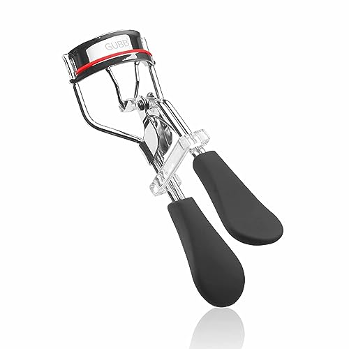 GUBB Eyelash Curler For Women – Suitable for all eye shapes | offers perfect curls | comfortable to hold | elegant design | An Eye Makeup Tool Comes with silicon base – Black